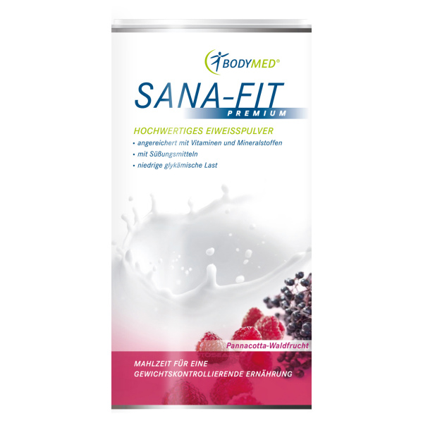 Bodymed SANA-FIT Premium Pannacotta-Waldfrucht